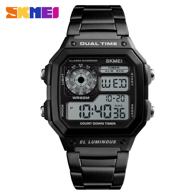 Outdoor sports digital display electronic watch