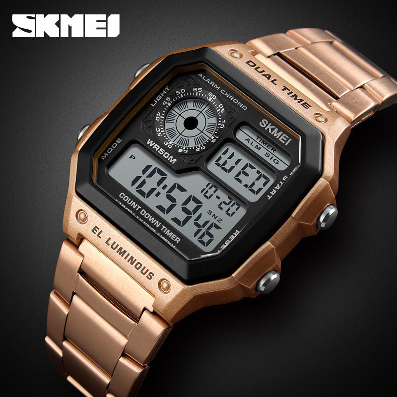 Outdoor sports digital display electronic watch