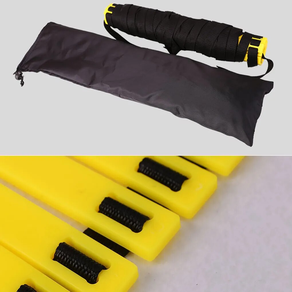 Football training ladder rope