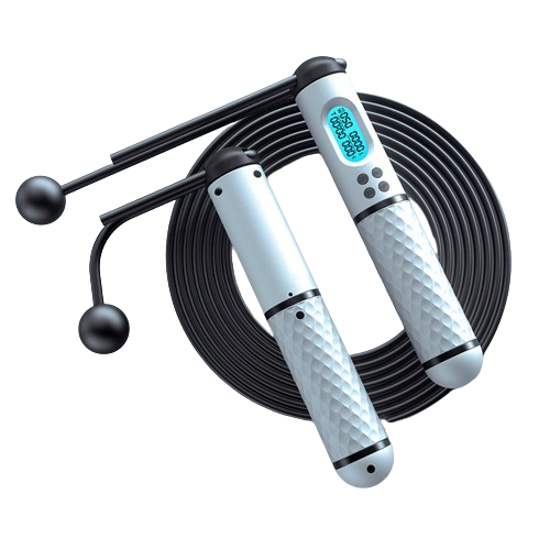 Intelligent counting skipping rope