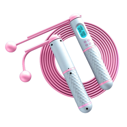 Intelligent counting skipping rope
