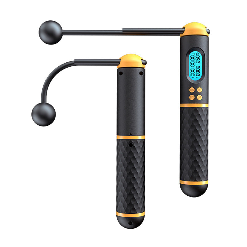 Intelligent counting skipping rope