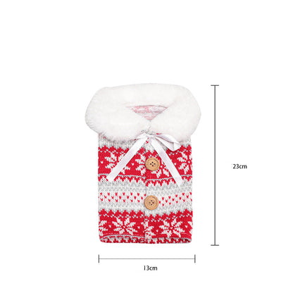 Christmas Wine Bottle Cover