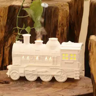 Retro Train -shape Humidifier  & Essential Oil Diffuser