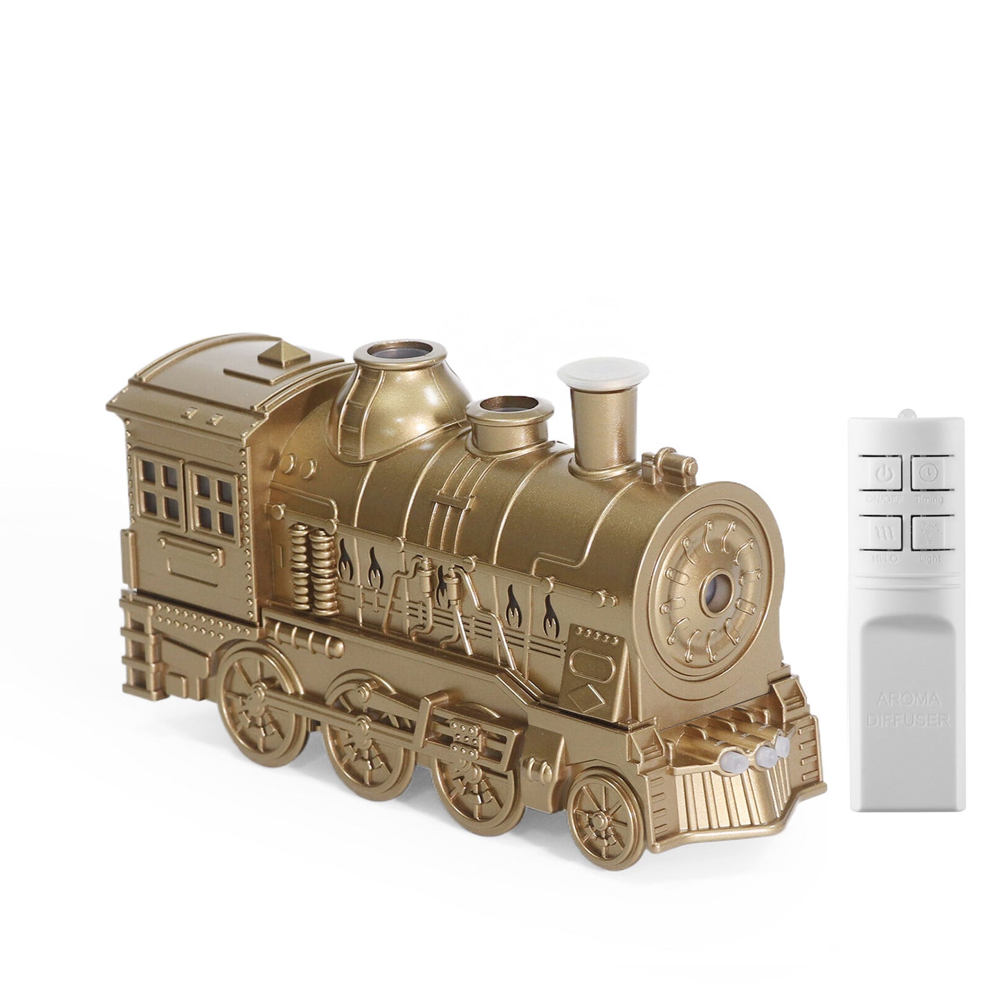 Retro Train -shape Humidifier  & Essential Oil Diffuser