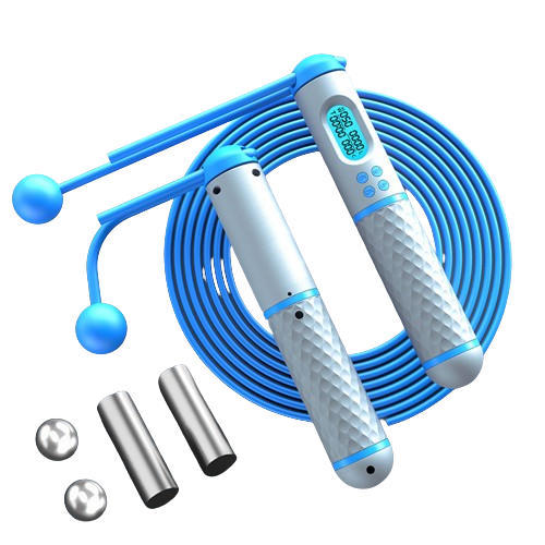 Intelligent counting skipping rope