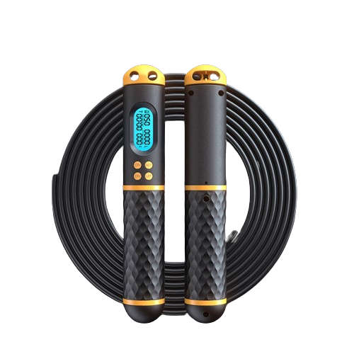 Intelligent counting skipping rope